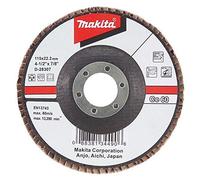 Makita D-28400 - Disco de laminas 180 curvo de aluminio ceramico grano 120 con cuerpo de fibra de vidrio