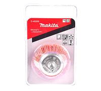 MAKITA D-45509 - Cepillo de nylon de 50mm copa ondulada vastago 6mm grano 80 eSPesor 1.4 mm