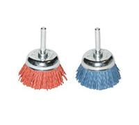 MAKITA D-45543 - Cepillo de nylon de 63mm copa ondulada vastago 6mm grano 240 eSPesor 0.7 mm