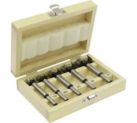 Makita D-47363 Kit punte Forstner 15 mm, 20 mm, 25 mm, 30 mm, 35 mm Lunghezza