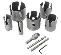 Makita D-51297 - Seghe a tazza TCT, 9 pezzi