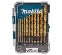 Makita D-72855 - Set di punte da trapano HSS TIN Eco da 13 pezzi