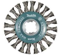 Makita D-73405 X-Lock - Spazzola per ruote con filo metallico, 115 mm