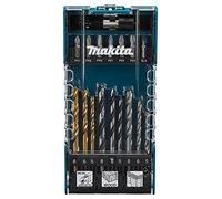 Makita D-74887 - Set di punte per trapano e viti, 17 pezzi