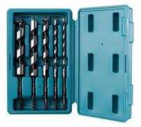 Makita D-75677 5 Punte A Spirale Per Legno 1/4" Esagonale Valigetta
