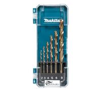 Makita D-75758 - Set di punte per trapano in metallo, 6 pezzi