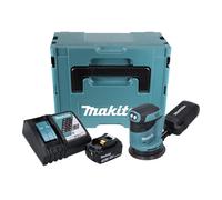 Makita DBO 180 RF1J Levigatrice orbitale 18V + Batteria 3Ah + Caricatore +Makpac