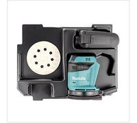 Makita DBO 180 ZE - Levigatrice orbitale a batteria 18 V 125 mm + inserto per Makpac