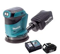 Makita DBO180Z 18V Li-ion Random Orbital Sander Body-1 x 3Ah Batteria & Caricatore