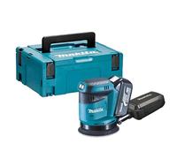 Makita DBO180Z - Levigatrice eccentrica, 125 mm, LXT 18 V + 1 BL1840B + MAKPAC
