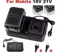 Makita DC18RD Caricatore per batteria, Caricabatterie Caricatore per batteria, Makita, Nero, 0,25 h, 0,75 h, Ioni di Litio