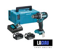 Makita DDF484RTJ trapano avvitatore con 2 batterie litio 18 V 5,0A e caricatore