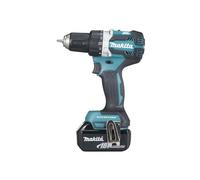 Makita DDF484T1J - Trapano avvitatore BL LXT 18 V + 1 batteria agli ioni di litio BL1850B + valigetta Makpac
