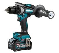 Makita DF001GD201 Trapano Avvitatore 40 V Max. /2,5 Ah, 2 batterie + Caricatore in MAKPAC