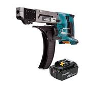 Makita DFR550Z Avvitatore Autoalimentato 1/4" 18V LXT 1 Batteria 5,0 Ah BL18150B