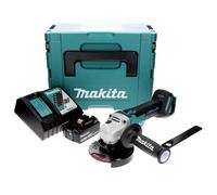 Makita DGA 506 RT1J Smerigliatrice angolare 18V + Batteria + Caricatore + Makpac