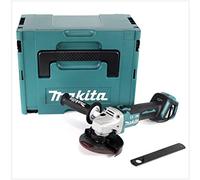 Makita DGA 513 ZJ Smerigliatrice angolare a batteria 18 V 125 mm Brushless Solo + Makpac - senza batteria, senza caricatore