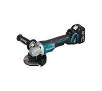 Makita DGA508RTJ Smerigliatrice angolare 125mm + 2 batteria 18V 5Ah Li-ion + valigetta Makpac