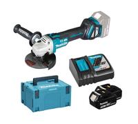 Makita DGA513RTJ Smerigliatrice angolare 18V 115/125mm con Batteria