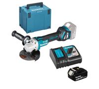 Makita DGA513ZJKIT Smerigliatrice angolare 18V 115/125mm + Kit Energy 18V 5Ah