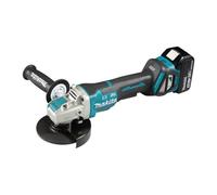 Makita DGA519RTJ Smerigliatrice angolare 18 V/5,0 Ah, 2 batterie + Caricatore in MAKPAC