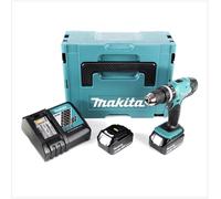 Makita DHP 453 RFJ Trapano avvitatore a percussione a batteria 18V in valigetta