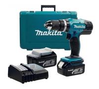 Makita DHP453RFE Trapano avvitatore a percussione 18V con 2 Batterie
