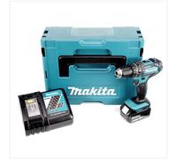 Makita DHP 482 RT1J - Trapano avvitatore a percussione a batteria, 18 V, 62 Nm, in Makpac + 1 batteria da 5,0 Ah + caricatore