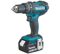 MAKITA - DHP482RTJ Trapano avvitatore con percussione LXT 18V 13 mm - 62Nm