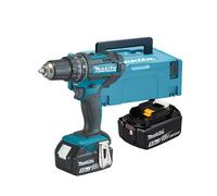 Trapano avvitatore a percussione 18v makita dhp482rtj