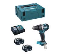 Makita DHP484RTJ 2x 5Ah Batteria 18V + MAKPAC