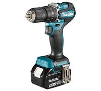 Makita DHP487RTJ - Trapano avvitatore combinato LXT agli ioni di litio da 18 V, con 2 batterie da 5,0 Ah e caricatore in custodia Makpac
