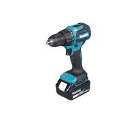 Makita DHP490SFJ - Trapano avvitatore combinato LXT agli ioni di litio da 18 V, con 2 batterie da 3,0 Ah e caricatore in custodia Makpac