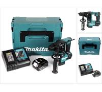Makita DHR 171 RT1J - Martello perforatore a batteria senza spazzole SDS Plus + 1 batteria da 5,0 Ah + caricatore + Makpac