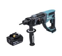Makita DHR 202 T1 - Martello combinato a batteria, 18 V, 2,0 J, SDS Plus, 1 batteria da 5,0 Ah, senza caricatore