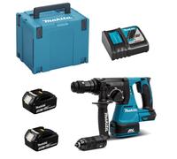 Makita DHR243RFJ Tassellatore a Batteria SDS-Plus 18V 2x 3,0Ah caricatore Makpac