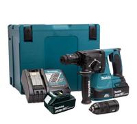 Makita DHR243RFJ Tassellatore Batteria SDS-Plus 18V 2x3.0Ah Makpac