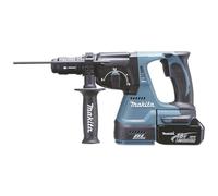Makita DHR243RTJ SDS-Plus-Martello combinato a batteria 18 V 5 Ah Li-Ion