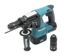 Makita DHR243Z DHR243Z-Martillo ligero 18V SDS-Plus Litio-Ion 24 mm BL (portabrocas) Solo Maquina sin cargador Ni bateria, 1 V, Nero, Large