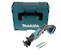 Makita DJR 183 ZJ - Seghetto di ricambio a batteria, 18 V Solo + Makpac, senza batteria, senza caricatore