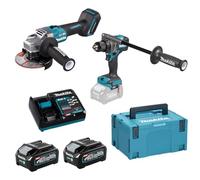 Makita DK0124G201 Akku-Set 40 V max Li-Ion 4 Ah XGT (DF001G + GA005G)
