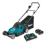 Makita DLM432PT2 tosaerba di batteria Set incl. 2 batterie (5,0 Ah) + doppio caricatore