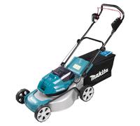 Makita DLM463Z tagliaerba Tagliaerba a spinta Batteria Nero, Blu, Argento