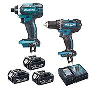 MAKITA Kit DLX2127MJ1 (DDF482 + DTD152 + 3 x 4,0 Ah + DC18RC + MAKPAC 3)
