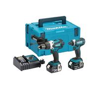 Makita DLX2145MJ Combiset DHP458 Accu klopboormachine DTD152 accu slagschroevendraaier 18v 4.0Ah Liion