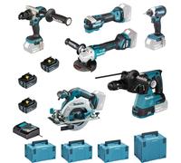 Makita DLX6139JX1 Combo Kit