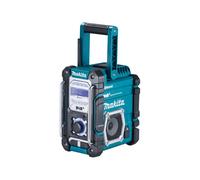 Makita DMR112 87,5 108 MHz 4,9 W Nero Turchese Pulsanti IP64 4,9 kg 2 x 4.9 W