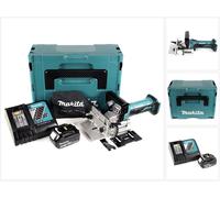 Makita DPJ 180 RT1J Fresatrice intestatrice 18V +Batteria 5Ah +Caricatore+Makpac