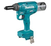 Makita DRV250Z utensile per rivetti elettrici Nero, Blu 2.4,3.2,4,4.8,6 mm 20 kN [DRV250Z] - SENZA BATTERIA/SENZA CARICABATTERIE