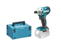 Makita DTD156ZJ Avvitatore Impulsi LXT 18V 1/4" 155 Nm 0 - 2.500 g/min
